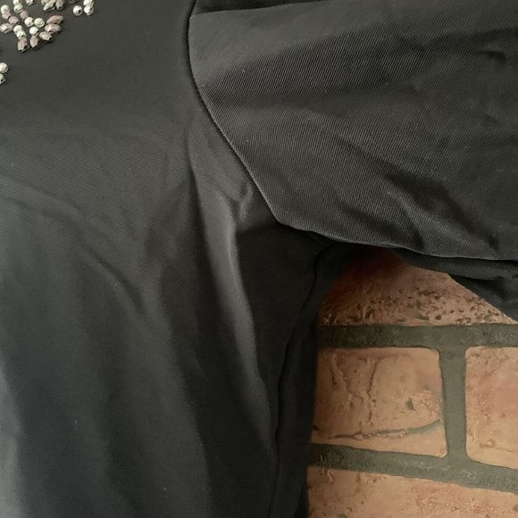 Susan Graver Style Size PL Black Blouse - Picture 9 of 9